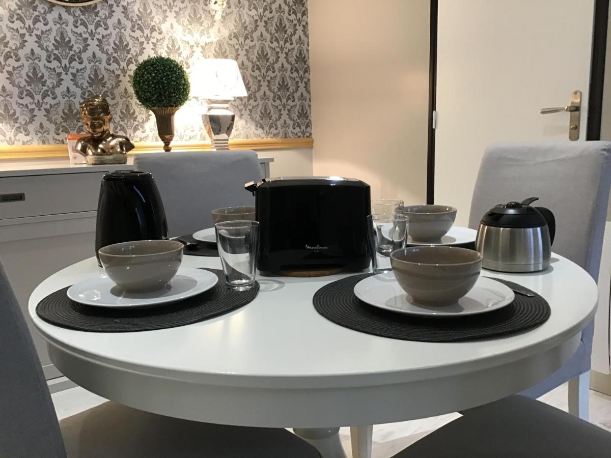 Appartement Médicis avec Garage Honfleur Esterno foto