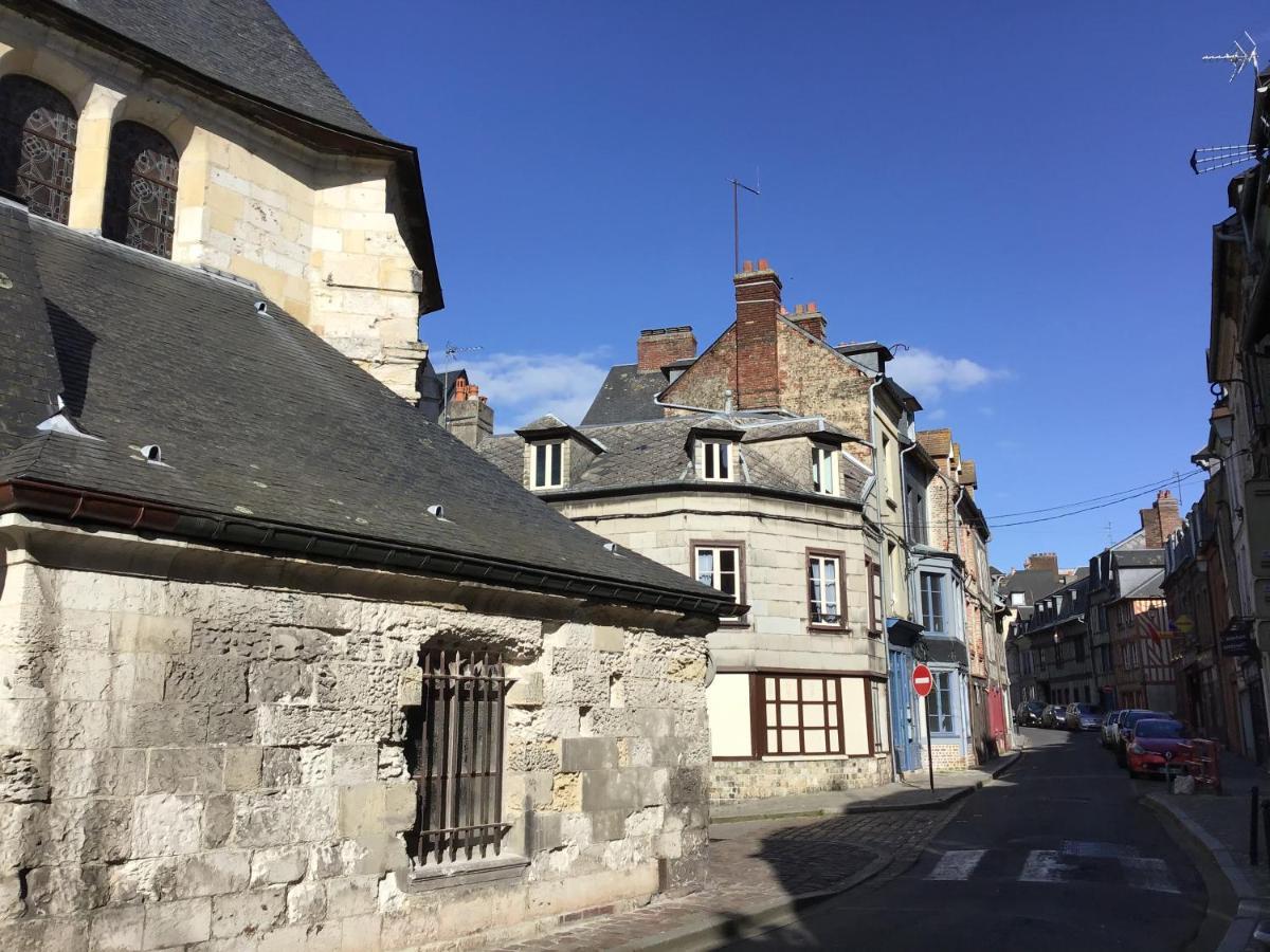 Appartement Médicis avec Garage Honfleur Esterno foto