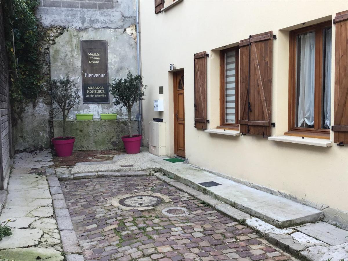 Appartement Médicis avec Garage Honfleur Esterno foto