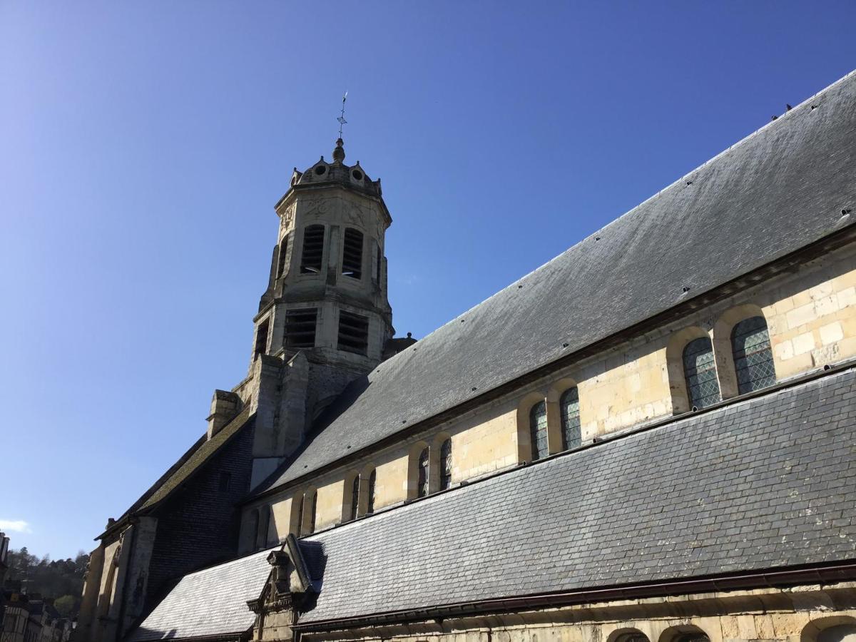 Appartement Médicis avec Garage Honfleur Esterno foto